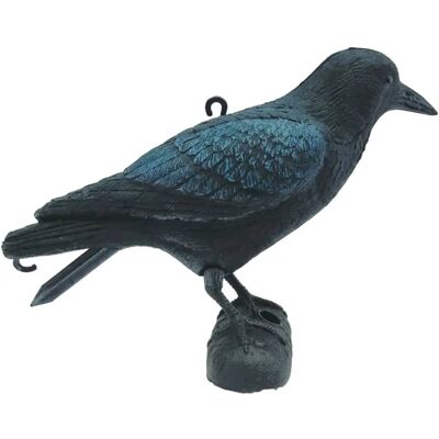Figura Decorativa Espantapájaros Cuervo 25cm Ubbink Figura Decorativa Espantapájaros Cuervo 25cm Ubbink