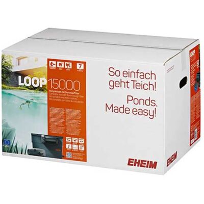 EHEIM LOOP 15000 Set Completo - Filtro de estanque biológico-mecánico EHEIM LOOP 15000 Set Completo - Filtro de estanque biológico-mecánico