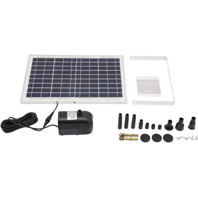 OEM Fuente De Agua Con Bomba De Alta Eficiencia Alimentada Por Energía Solar, Color Negro. OEM Fuente De Agua Con Bomba De Alta Eficiencia Alimentada Por Energía Solar, Color Negro.