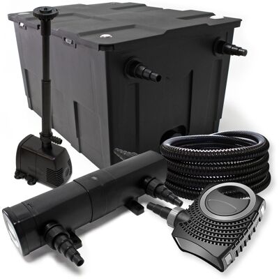 SUNSUN Filter Set 60000l Supereco Bomba Tubo 24 W Clarificador Para Estanque Fuente Skimmer Jardin SUNSUN Filter Set 60000l Supereco Bomba Tubo 24 W Clarificador Para Estanque Fuente Skimmer Jardin