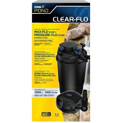 Kit Filtro Y Bomba Clear-flo Uv Fluval Pond Kit Filtro Y Bomba Clear-flo Uv Fluval Pond