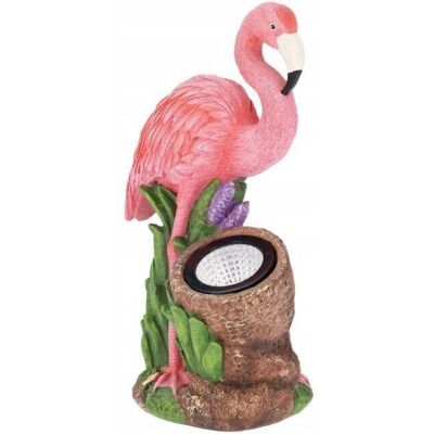 Lámpara Progarden Flamingo Solar Resistente Al Agua 24x14 Cm Lámpara Progarden Flamingo Solar Resistente Al Agua 24x14 Cm