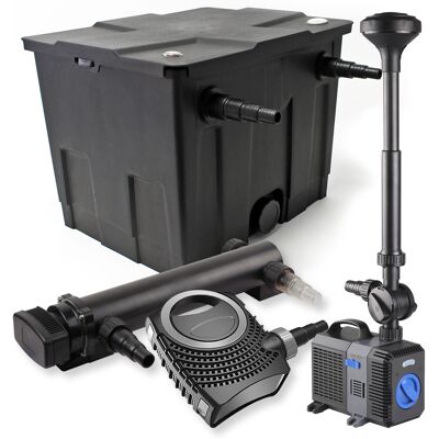 Sunsun - Filtro Set Estanque 12000l 36w Uvc Clarificador Neo1000 80w Fuente Jardin Sunsun - Filtro Set Estanque 12000l 36w Uvc Clarificador Neo1000 80w Fuente Jardin