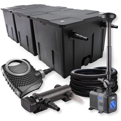 WILTEC Sunsun 3-cámaras Filtro 90000l 18w Uvc Clarificador Neo7000 50w Bomba Manguera Fuente Jardin WILTEC Sunsun 3-cámaras Filtro 90000l 18w Uvc Clarificador Neo7000 50w Bomba Manguera Fuente Jardin