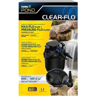 Kit Filtro Y Bomba Clear-flo Uv Fluval Pond Kit Filtro Y Bomba Clear-flo Uv Fluval Pond