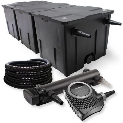 SunSun NEO10000 - Set de filtro para estanques de 90000L - Clarificador UV 36W SunSun NEO10000 - Set de filtro para estanques de 90000L - Clarificador UV 36W