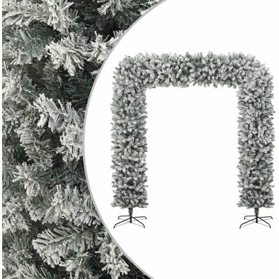 Vidaxl Arco De Navidad Con Aspecto Nevado 240 Cm Vidaxl Arco De Navidad Con Aspecto Nevado 240 Cm