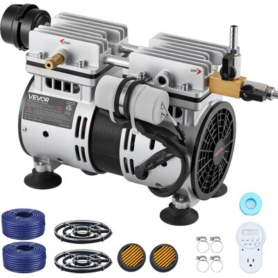 Vevor Kit De Bomba De Aireación Para Estanques De Hasta 3 Arcos Bomba De Aire De 590 W Manguera De 30,5 M Placa Difusora, Oxigenador De Agua, Kit De Aireación Para Circulación De Oxígeno En Estanque Vevor Kit De Bomba De Aireación Para Estanques De Hasta 3 Arcos Bomba De Aire De 590 W Manguera De 30,5 M Placa Difusora, Oxigenador De Agua, Kit De Aireación Para Circulación De Oxígeno En Estanque
