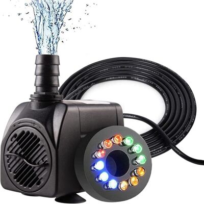 OEM Bomba Para Estanque Exterior 750 L/h / 15 W – Silenciosa – Jardín/fuente/jardín De Rocas – Sin Boquilla OEM Bomba Para Estanque Exterior 750 L/h / 15 W – Silenciosa – Jardín/fuente/jardín De Rocas – Sin Boquilla