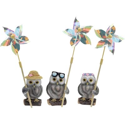 OEM 3 Piezas De Balancín Con Forma De Búho, Decoración Para Jardín, Patio Y Césped, Lindo Paisaje De Simulación De Animales Artesanales OEM 3 Piezas De Balancín Con Forma De Búho, Decoración Para Jardín, Patio Y Césped, Lindo Paisaje De Simulación De Animales Artesanales