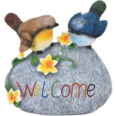 OEM Estatuas Con Letreros De Bienvenida, Exquisita Estatua De Pájaro De Jardín Resistente A Las Grietas, Colores Brillantes Para Patio, Terraza O Césped OEM Estatuas Con Letreros De Bienvenida, Exquisita Estatua De Pájaro De Jardín Resistente A Las Grietas, Colores Brillantes Para Patio, Terraza O Césped