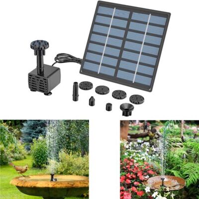 OEM Bomba Solar Para Estanque - Fuente Portátil - Decoración De Jardín - Fácil Instalación - 11 Cm Cuadrados OEM Bomba Solar Para Estanque - Fuente Portátil - Decoración De Jardín - Fácil Instalación - 11 Cm Cuadrados
