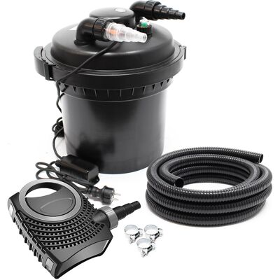 Sunsun Cpf-280 Set 8000l 11w Uvc Neo8000 Bomba Manguera Set De Filtro Para Estanque Sunsun Cpf-280 Set 8000l 11w Uvc Neo8000 Bomba Manguera Set De Filtro Para Estanque