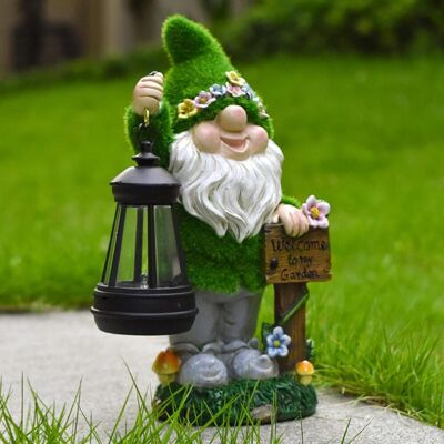 OEM Estatua De Gnomo De Jardín, Escultura De Enano Impermeable Con Luz Solar, Figura Decorativa De Gnomo De Jardín Para Patio, Balcón, Jardín O Césped. OEM Estatua De Gnomo De Jardín, Escultura De Enano Impermeable Con Luz Solar, Figura Decorativa De Gnomo De Jardín Para Patio, Balcón, Jardín O Césped.