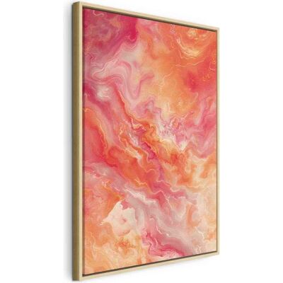 Impresión Lienzo Artgeist Abstracto Rosa 80x120 Cm Impresión Lienzo Artgeist Abstracto Rosa 80x120 Cm