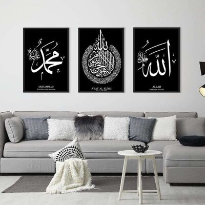 OEM Póster Decorativo De 60x90cm Con Impresión De Símbolos Islámicos, Sin Marco, 3 Unidades. OEM Póster Decorativo De 60x90cm Con Impresión De Símbolos Islámicos, Sin Marco, 3 Unidades.