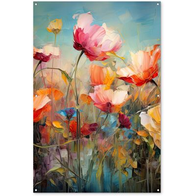 ONLYWOW Póster De Jardín Flores - Acuarela - Arte - Botánica - Naturaleza 120x180 ONLYWOW Póster De Jardín Flores - Acuarela - Arte - Botánica - Naturaleza 120x180