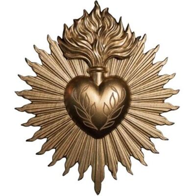 ENLENK Placa De Pared Del Sagrado Corazón, Ornamento Sacramental, Estatua Gótica Para El Hogar, Escultura De Pared Colgante Para El Porche Del Hotel, Entrada De La Casa, Or ENLENK Placa De Pared Del Sagrado Corazón, Ornamento Sacramental, Estatua Gótica Para El Hogar, Escultura De Pared Colgante Para El Porche Del Hotel, Entrada De La Casa, Or