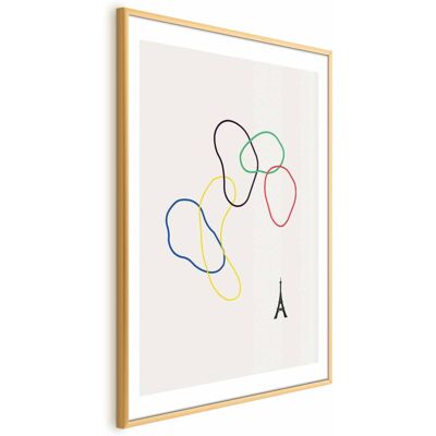 OEM Póster - Círculos Coloridos - Gráficos Digitales - Minimalismo OEM Póster - Círculos Coloridos - Gráficos Digitales - Minimalismo