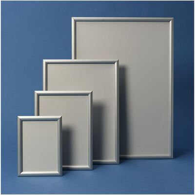 OEM Marco A Presión Para Póster Tamaño Din A0 Perfil De Sujeción 32 Mm Plateado. OEM Marco A Presión Para Póster Tamaño Din A0 Perfil De Sujeción 32 Mm Plateado.