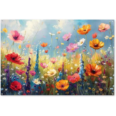 ONLYWOW Póster De Jardín Flores - Naturaleza - Botánica - Arte 180x120 ONLYWOW Póster De Jardín Flores - Naturaleza - Botánica - Arte 180x120