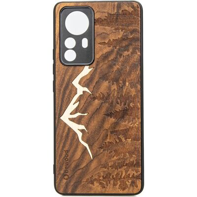 OEM Estuche De Madera Bewood Xiaomi 12t Montañas Imbuia OEM Estuche De Madera Bewood Xiaomi 12t Montañas Imbuia