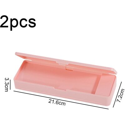 OEM Caja De Almacenamiento Portátil, Estuche Para Lápices De Doble Capa De Gran Capacidad, Caja De Almacenamiento De Material De Oficina De Plástico Pp No Tóxico De Alta Calidad, Diseño Ecológico En Forma OEM Caja De Almacenamiento Portátil, Estuche Para Lápices De Doble Capa De Gran Capacidad, Caja De Almacenamiento De Material De Oficina De Plástico Pp No Tóxico De Alta Calidad, Diseño Ecológico En Forma