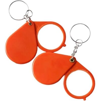 DPZO Lupa De Bolsillo Plegable Con Lente Óptica (10x) - Juego De 2 Con Estuche De Cuero Giratorio. Ideal Para La Oficina, La Lectura Y El Ocio. Lupa De Aumento Portátil. DPZO Lupa De Bolsillo Plegable Con Lente Óptica (10x) - Juego De 2 Con Estuche De Cuero Giratorio. Ideal Para La Oficina, La Lectura Y El Ocio. Lupa De Aumento Portátil.