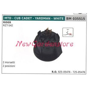 Mtd Rider Rzt-s42 Interruptor De Arranque Tractor Cortacésped 035515 Mtd Rider Rzt-s42 Interruptor De Arranque Tractor Cortacésped 035515