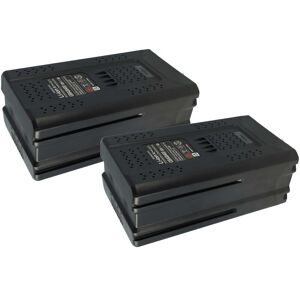 Vhbw 2x Batería Compatible Con Stiga Sc 80 Ae, Sbc 80 D Ae, Sht 80 Ae, St 8051 Ae Cortacésped 4000mah 80v Li-ion Vhbw 2x Batería Compatible Con Stiga Sc 80 Ae, Sbc 80 D Ae, Sht 80 Ae, St 8051 Ae Cortacésped 4000mah 80v Li-ion