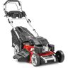 GREENCUT Cortacésped gasolina 173cc 7.5cv, motor 4 tiempos ohv autopropulsado, cuchilla acero doble filo 530mm 21, sistema recogida 4 en 1 con mulching,