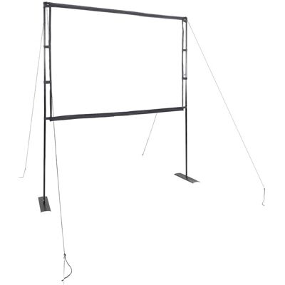 Vidaxl Pantalla De Proyección Con Soportes De 90 Pulgadas 4:3 Vidaxl Pantalla De Proyección Con Soportes De 90 Pulgadas 4:3