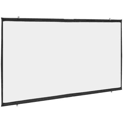 Vidaxl Pantalla De Proyección Para Colgar En La Pared, 100 Pulgadas, 16:9 Vidaxl Pantalla De Proyección Para Colgar En La Pared, 100 Pulgadas, 16:9