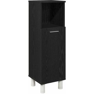 vidaXL Armario de baño Roble negro - Mueble de baño vidaXL Armario de baño Roble negro - Mueble de baño