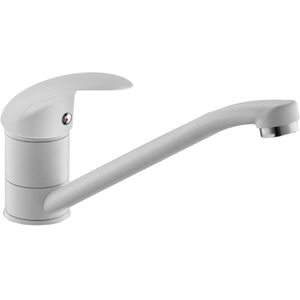 Mezclador de fregadero Théo - Blanco, Latón, 150mm Mezclador de fregadero Théo - Blanco, Latón, 150mm