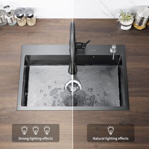 Fregadero de Cocina Lonheo - Cubeta Única 68x45cm - Cocina Fregadero de Cocina Lonheo - Cubeta Única 68x45cm - Cocina