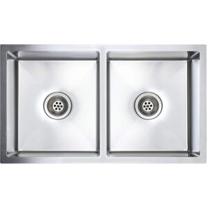 Fregadero De Cocina Hecho A Mano Acero Inoxidable Vidaxl Fregadero De Cocina Hecho A Mano Acero Inoxidable Vidaxl