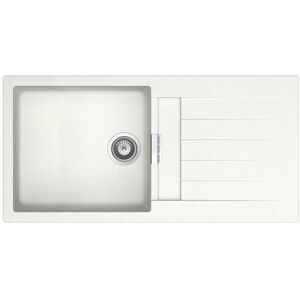 Fregadero reversible de 1 cubeta de ROCA Oslo - Blanco - 1000x500x200mm Fregadero reversible de 1 cubeta de ROCA Oslo - Blanco - 1000x500x200mm