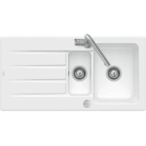 Villeroy & Boch Architectura MetalRim Fregadero - Reversible, 60cm, Blanco Villeroy & Boch Architectura MetalRim Fregadero - Reversible, 60cm, Blanco