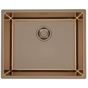 Alveus Cobre 50 U Fregadero de Acero Inoxidable - Un Solo Cuenco Alveus Cobre 50 U Fregadero de Acero Inoxidable - Un Solo Cuenco
