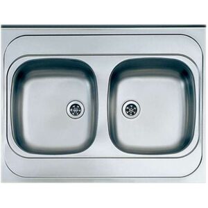 Alveus Classic - Fregadero, 80x60 Cm, Acero Inoxidable 1009078 Alveus Classic - Fregadero, 80x60 Cm, Acero Inoxidable 1009078