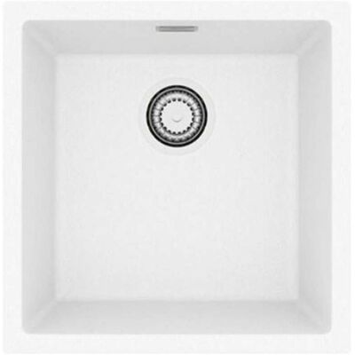 Alveus Omni - Fregadero De Granito, 45x45 Cm, Arctic 1150044 Alveus Omni - Fregadero De Granito, 45x45 Cm, Arctic 1150044