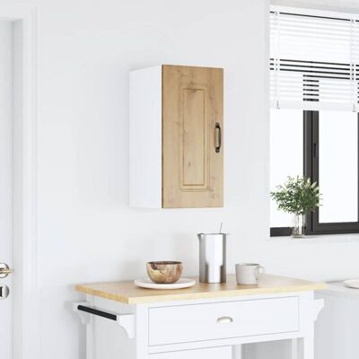 Armario Pared Cocina Kalmar Madera Ingeniería Roble Artesanal Vidaxl Armario Pared Cocina Kalmar Madera Ingeniería Roble Artesanal Vidaxl