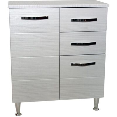 OEM Base Con 2 Puertas Y 2 Cajones Cm.66 X 33 X 80h Blanco OEM Base Con 2 Puertas Y 2 Cajones Cm.66 X 33 X 80h Blanco