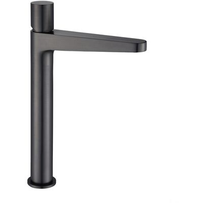 Bernstein - Grifería Para Lavabo, Fregadero Y Mueble Bajo Lavabo 8214 - Caño Alto - Gris Perla Mate Bernstein - Grifería Para Lavabo, Fregadero Y Mueble Bajo Lavabo 8214 - Caño Alto - Gris Perla Mate
