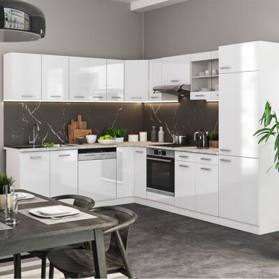 Vicco - Cocina Esquinera R-line, Blanco, 227 X 287 Cm , Et Mármol Vicco - Cocina Esquinera R-line, Blanco, 227 X 287 Cm , Et Mármol