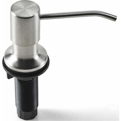 OEM Dispensador De Jabón Lavavajillas Empotrado Para Fregadero De Cocina (acero Inoxidable Níquel Cepillado) Fabricado En Acero Inoxidable, Con Depósito De Gran Capacidad De 500 Ml, Fácil Llenado Superior OEM Dispensador De Jabón Lavavajillas Empotrado Para Fregadero De Cocina (acero Inoxidable Níquel Cepillado) Fabricado En Acero Inoxidable, Con Depósito De Gran Capacidad De 500 Ml, Fácil Llenado Superior
