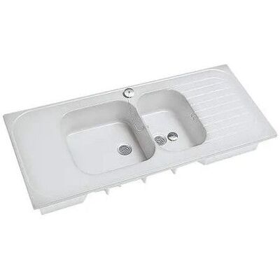 Fregadero Belfast Allia - Reversible, Acero Inoxidable, 140x60 Fregadero Belfast Allia - Reversible, Acero Inoxidable, 140x60