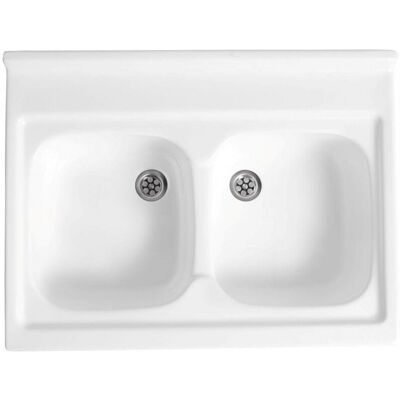 OEM Fregadero De Cocina 60x80 Cm, 2 Senos + Sifón Gratis OEM Fregadero De Cocina 60x80 Cm, 2 Senos + Sifón Gratis