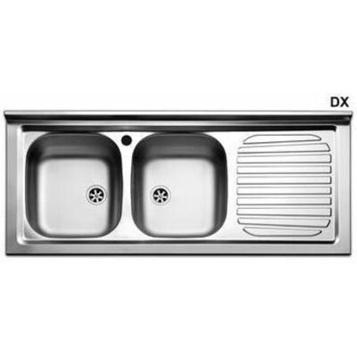 Apell Lavabo De Acero Inoxidable 600x300 Con 2 Cubetas Apell Lavabo De Acero Inoxidable 600x300 Con 2 Cubetas